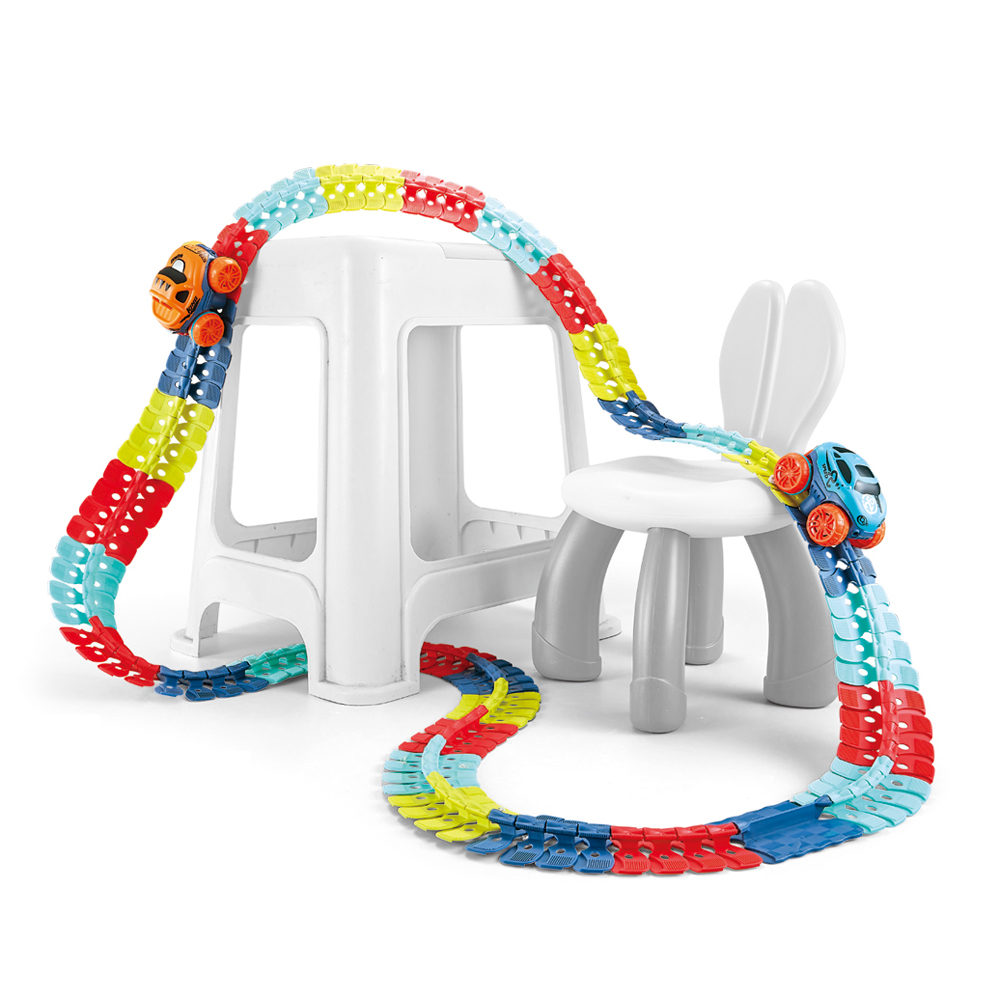 China 2023 Newest toys 184pcs DIY changeable assembling flexible slot ...